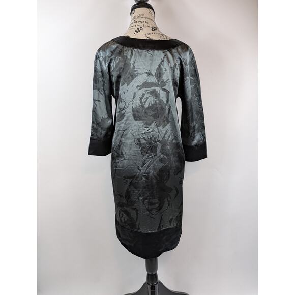 Daisy Fuentes Womens Sz Small Slip Dress Mini Short V-Neck Nightgown 3/4 Sleeve - Picture 3 of 12